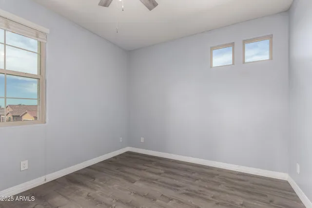 wooden floor in an empty room