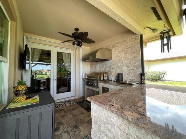 17610 Sealakes Drive Boca Raton, FL 33498 - Photo 27 of 39 Outdoor gas kitchen