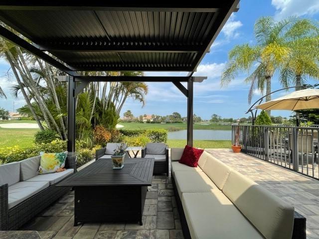 17610 Sealakes Drive Boca Raton, FL 33498 - Photo 28 of 39 View from outdoor kitchen