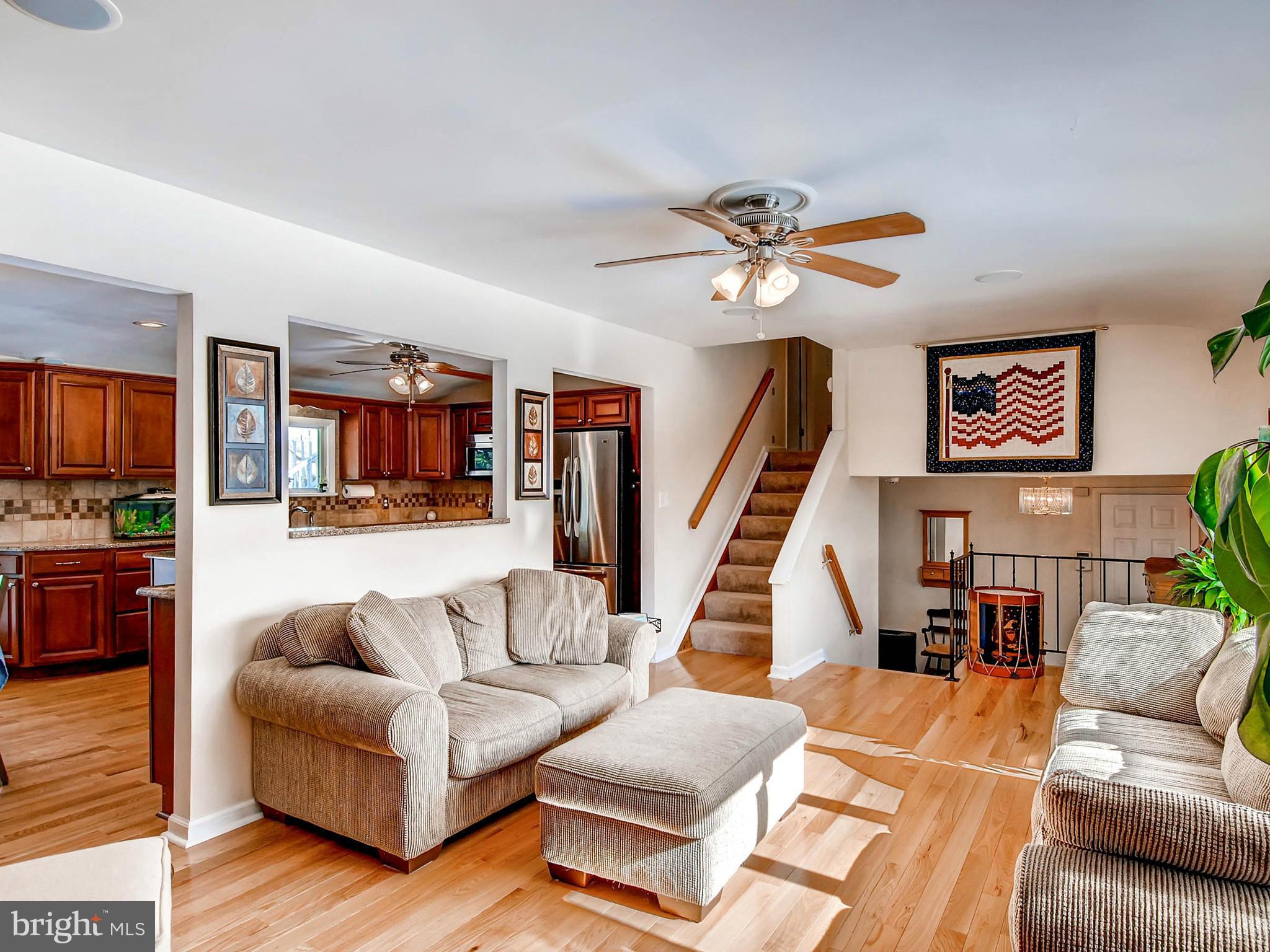 2607 Fallston Road Fallston, MD 21047 - Photo 7 of 30 a living room with furniture and wooden floor
