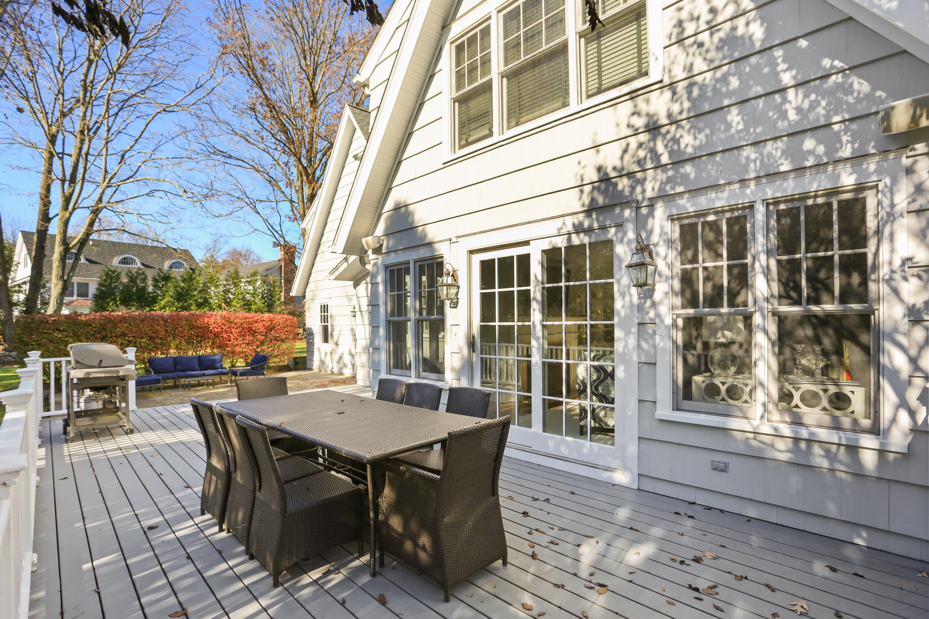 8 Beach Drive Darien, CT 06820 - Photo 3 of 27 a outdoor view with a sitting space