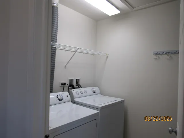 a view of a entryway of the house