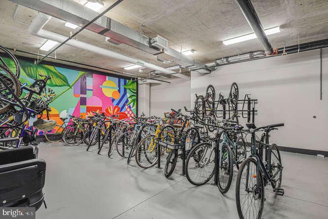 6803 Cameron Drive Northwest, Unit 314 Washington, DC 20012 - Photo 14 of 25 a view of garage with furniture