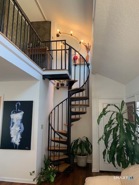 200 Brittany Farms Road, Unit D New Britain, CT 06053 - Photo 14 of 36 a view of entryway with wooden floor