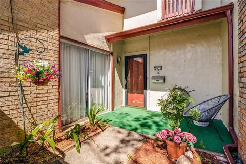 a front view of a house having yard