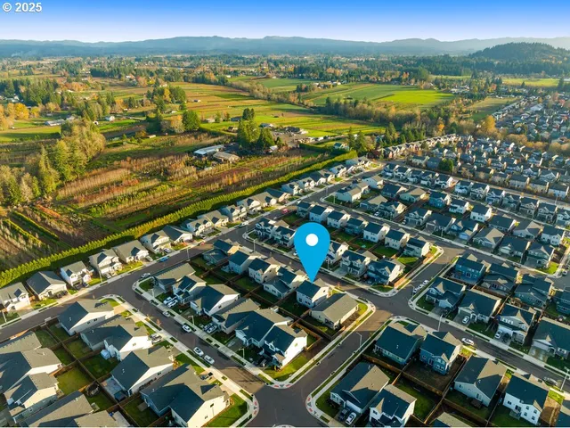 a view of a city with an ocean view