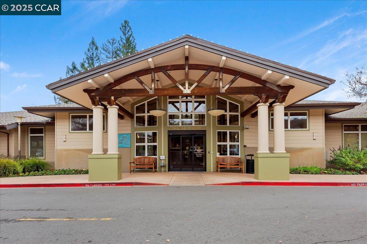 1857 Golden Rain Road, Unit 2 Walnut Creek, CA 94595 - Photo 36 of 39 front view of a house with a small yard