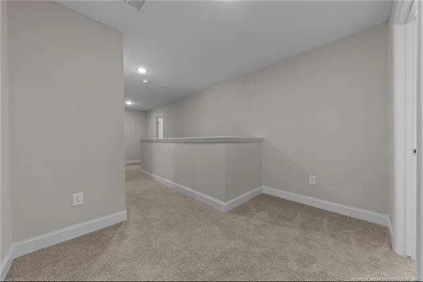 a view of empty room