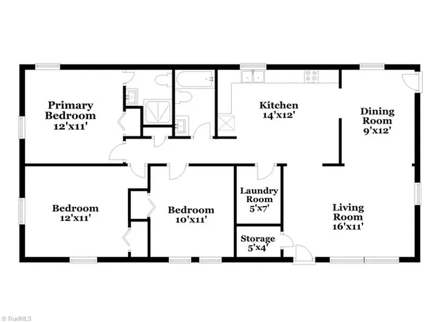 $1,540 | 2034 Willow Road, Greensboro, NC 27406