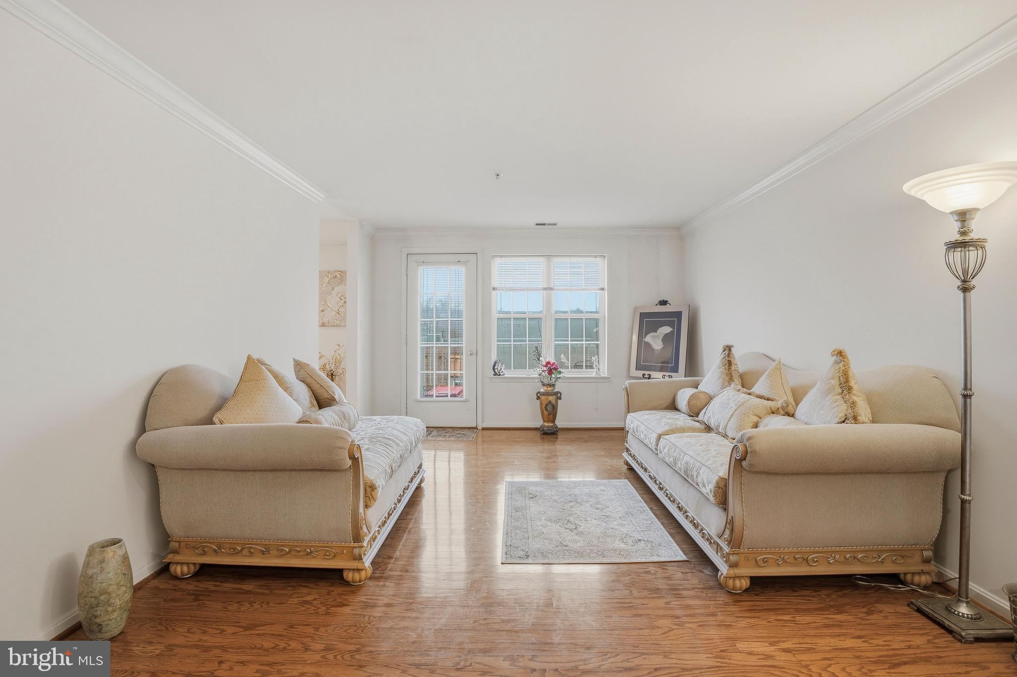 9500 Sidebrook Road, Unit 406 Owings Mills, MD 21117 - Photo 9 of 36 Living room with great view