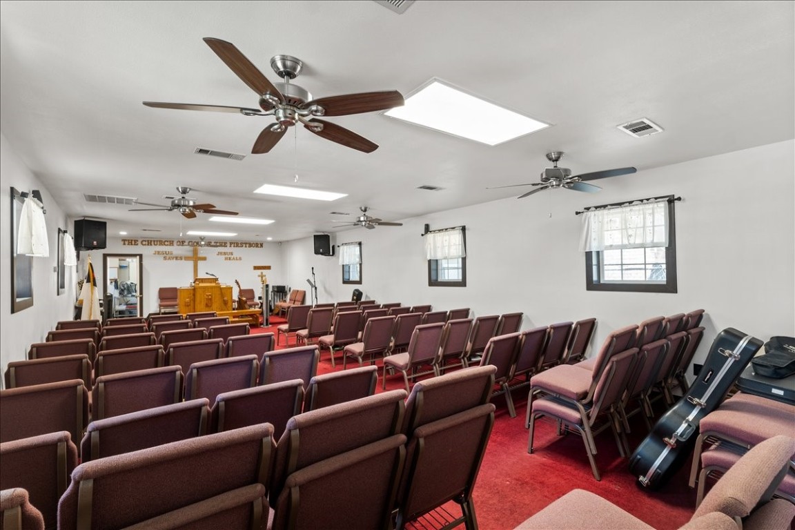 2606 Santa Rosa Street Austin, TX 78702 - Photo 11 of 28 View of carpeted home theater room
