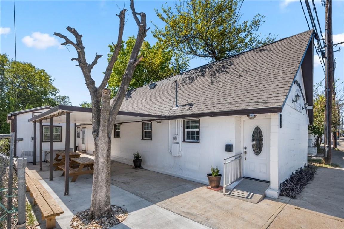 2606 Santa Rosa Street Austin, TX 78702 - Photo 2 of 28 Rear view of house featuring a patio area