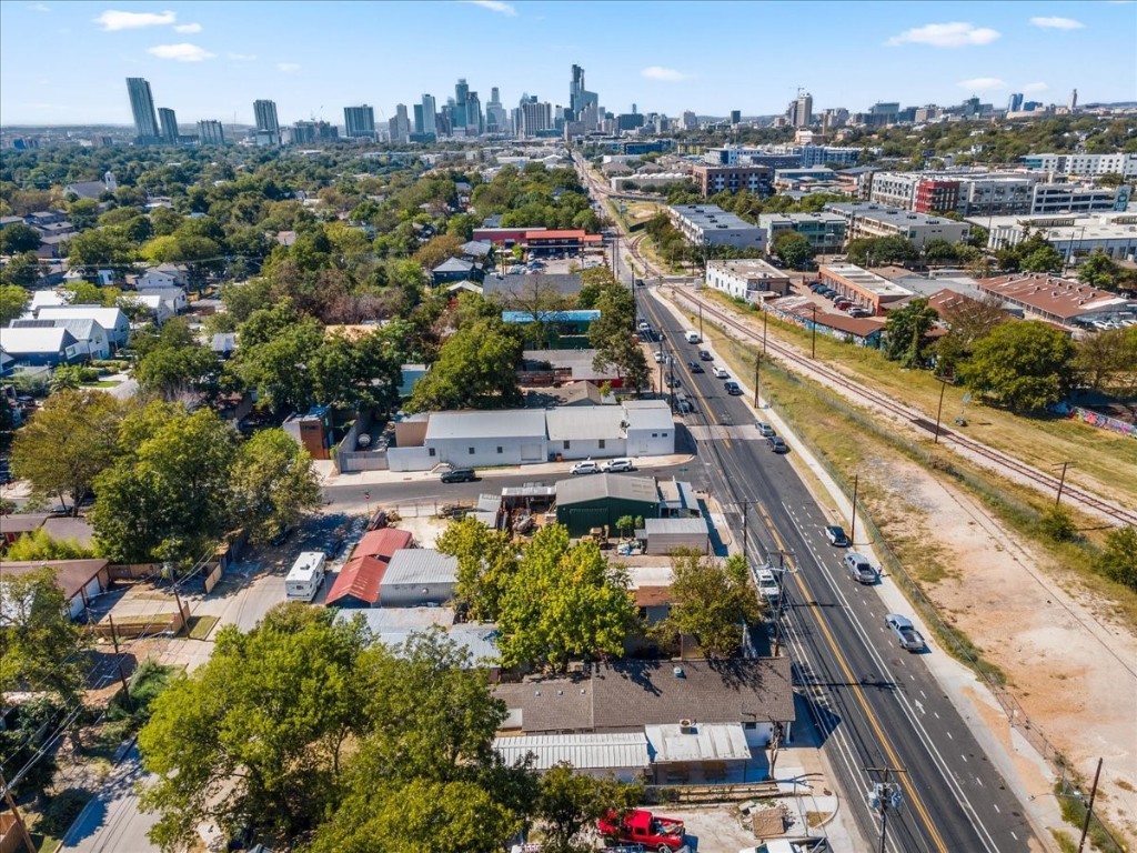 2606 Santa Rosa Street Austin, TX 78702 - Photo 4 of 28 Aerial view