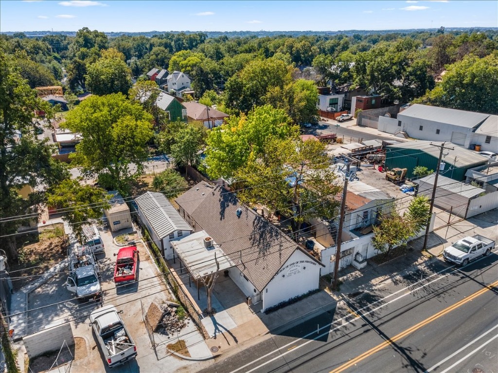 2606 Santa Rosa Street Austin, TX 78702 - Photo 8 of 28 Drone / aerial view