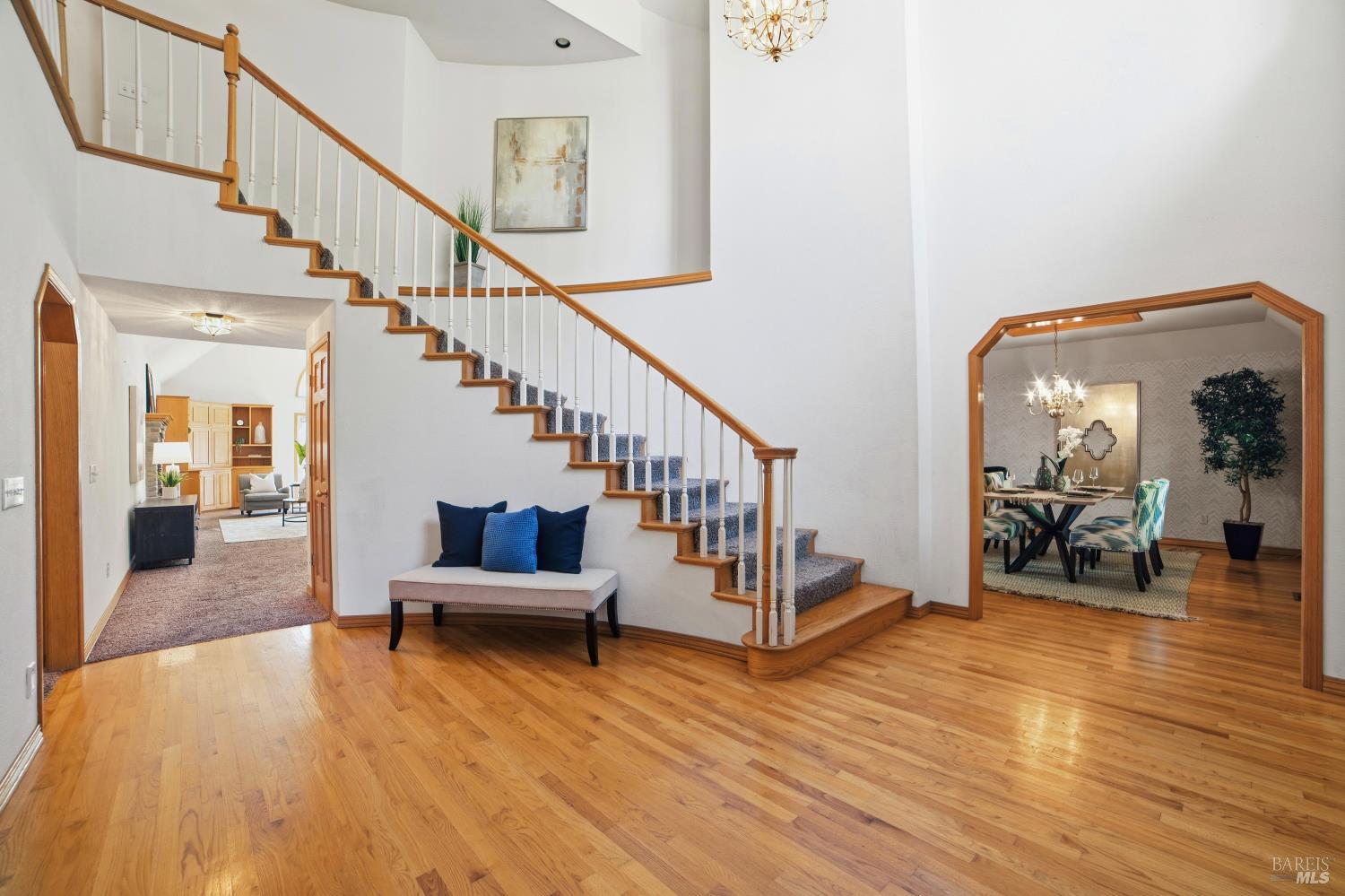 4818 Kieran Court Santa Rosa, CA 95405 - Photo 23 of 51 a living room with furniture and wooden floor
