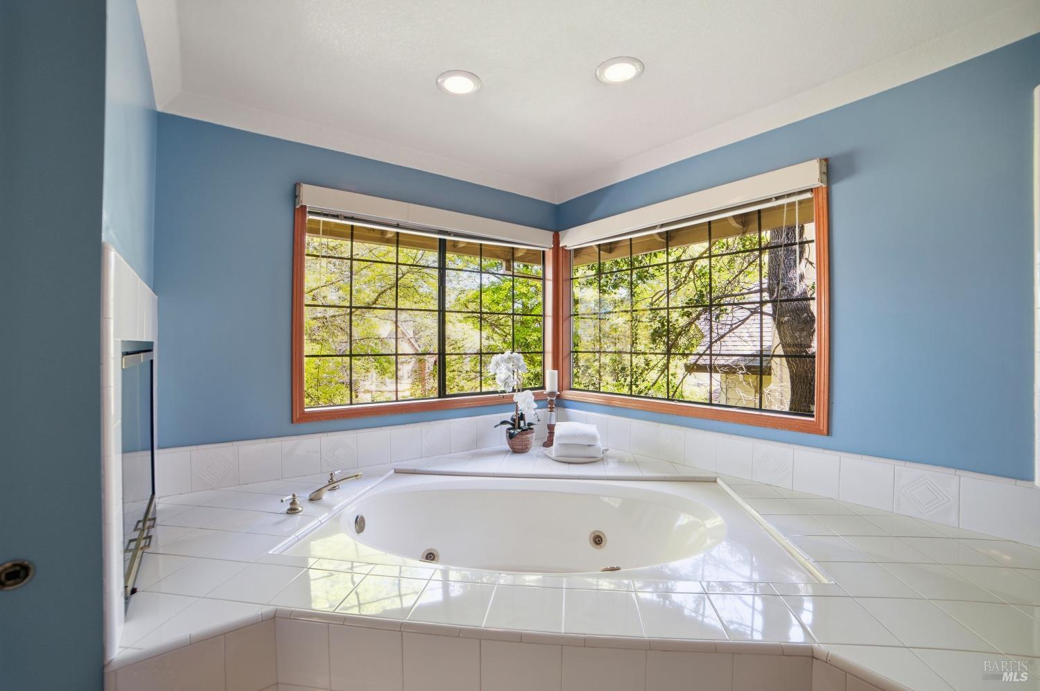 4818 Kieran Court Santa Rosa, CA 95405 - Photo 44 of 51 a bathroom with a bathtub and next to a window
