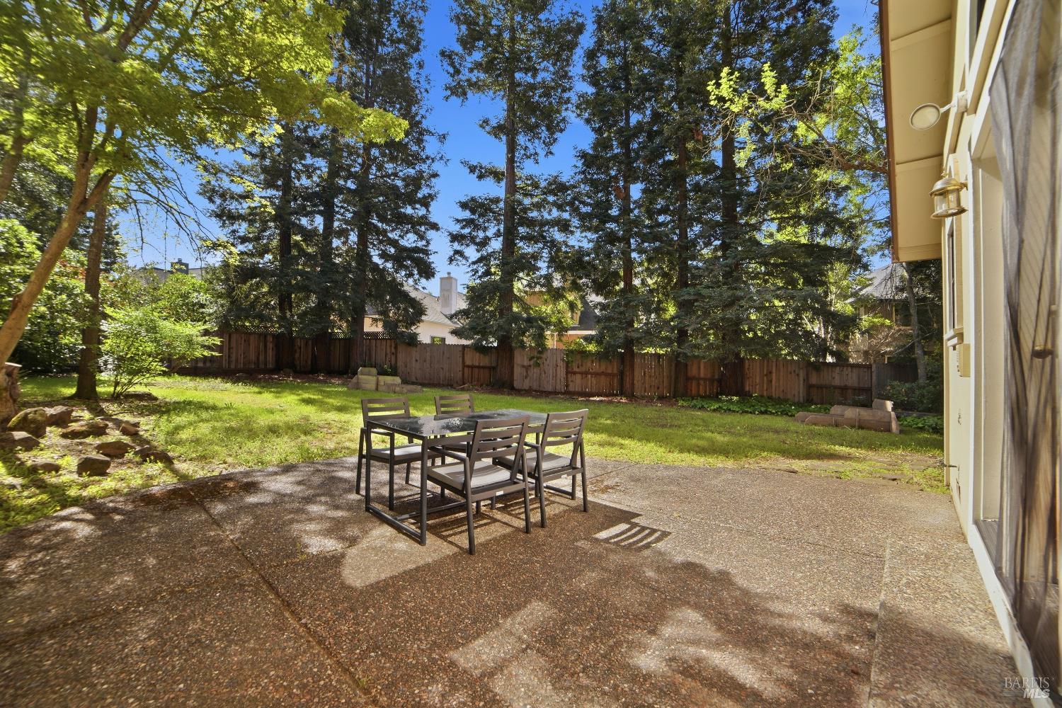 4818 Kieran Court Santa Rosa, CA 95405 - Photo 47 of 51 a view of a yard with patio