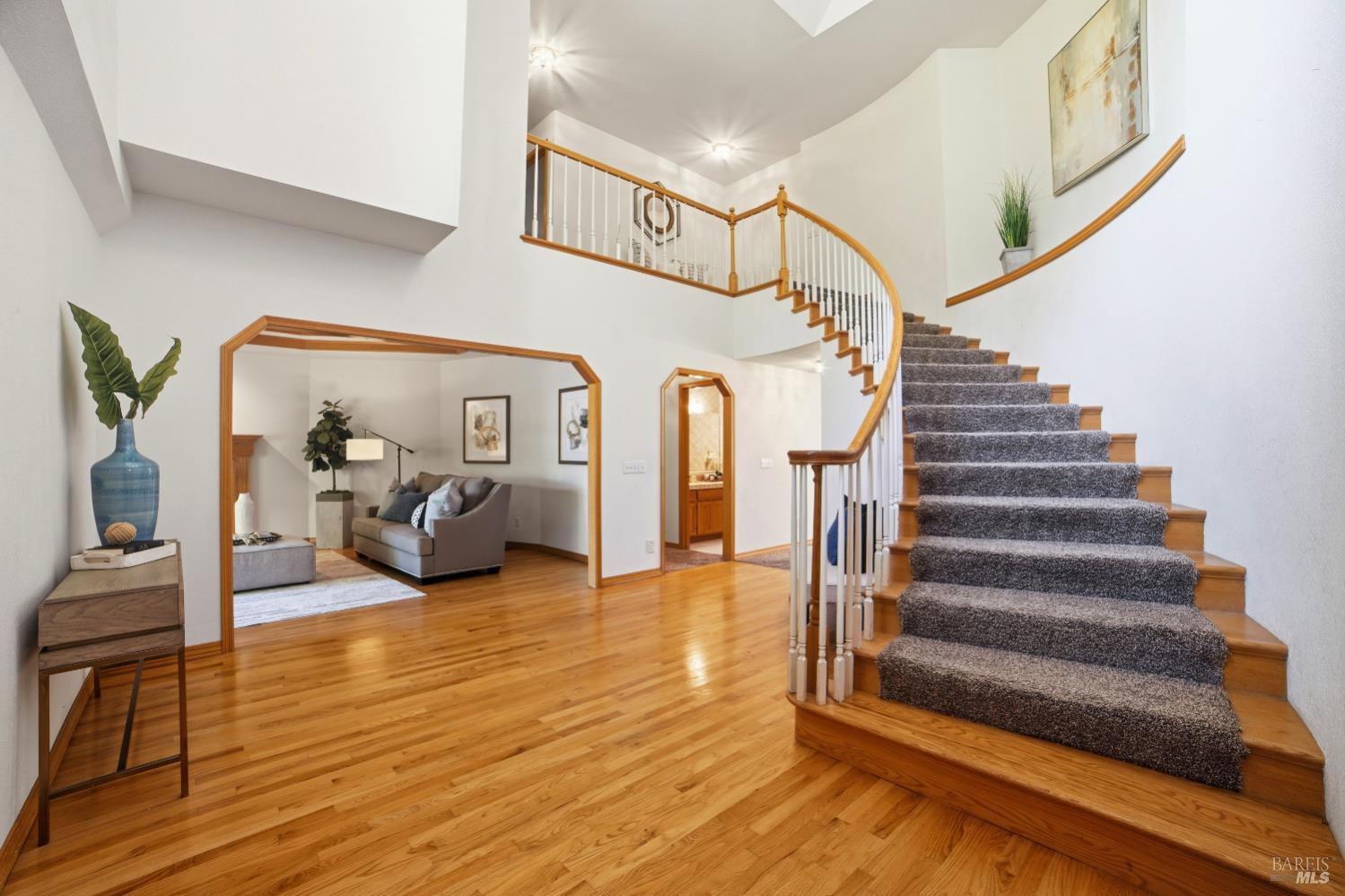 4818 Kieran Court Santa Rosa, CA 95405 - Photo 5 of 51 a view of entryway and hall with wooden floor