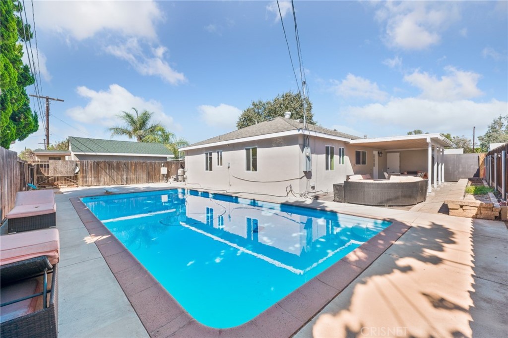 17604 Willard Street Northridge, CA 91325 - Photo 18 of 28 swimming pool view with seating space