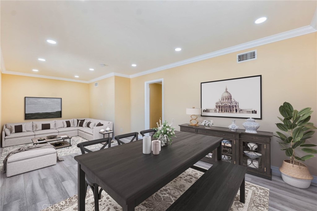 17604 Willard Street Northridge, CA 91325 - Photo 4 of 28 a living room with furniture and a potted plant