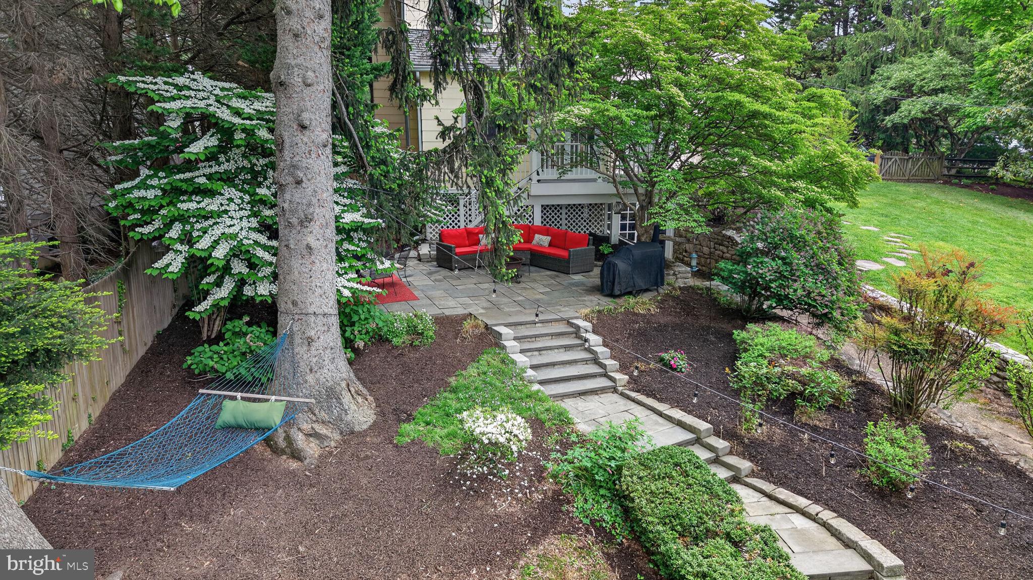 605 West Joppa Road Towson, MD 21204 - Photo 11 of 98 Serene garden retreat with pathways.