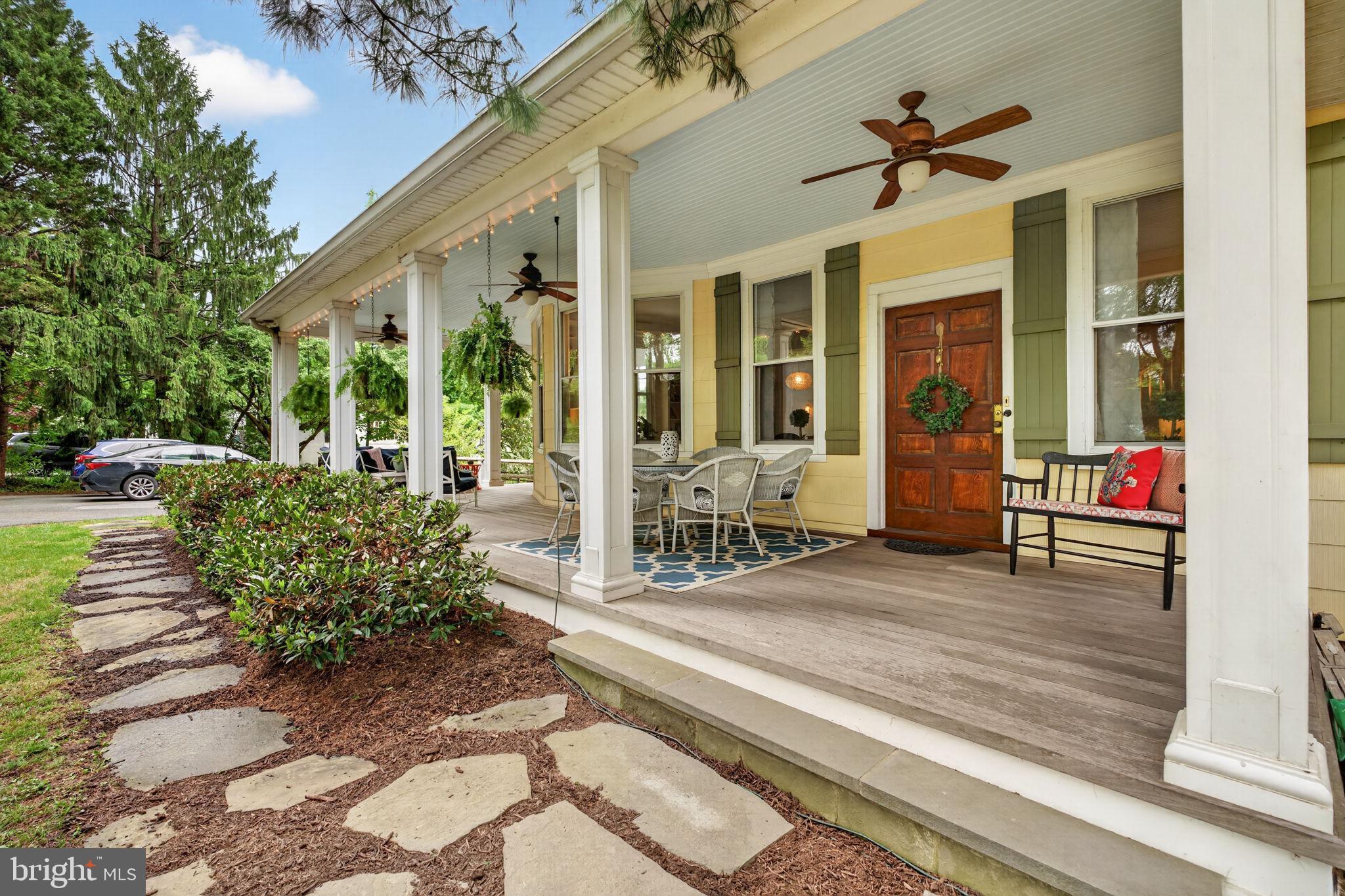 605 West Joppa Road Towson, MD 21204 - Photo 16 of 98 Charming porch with inviting greenery.