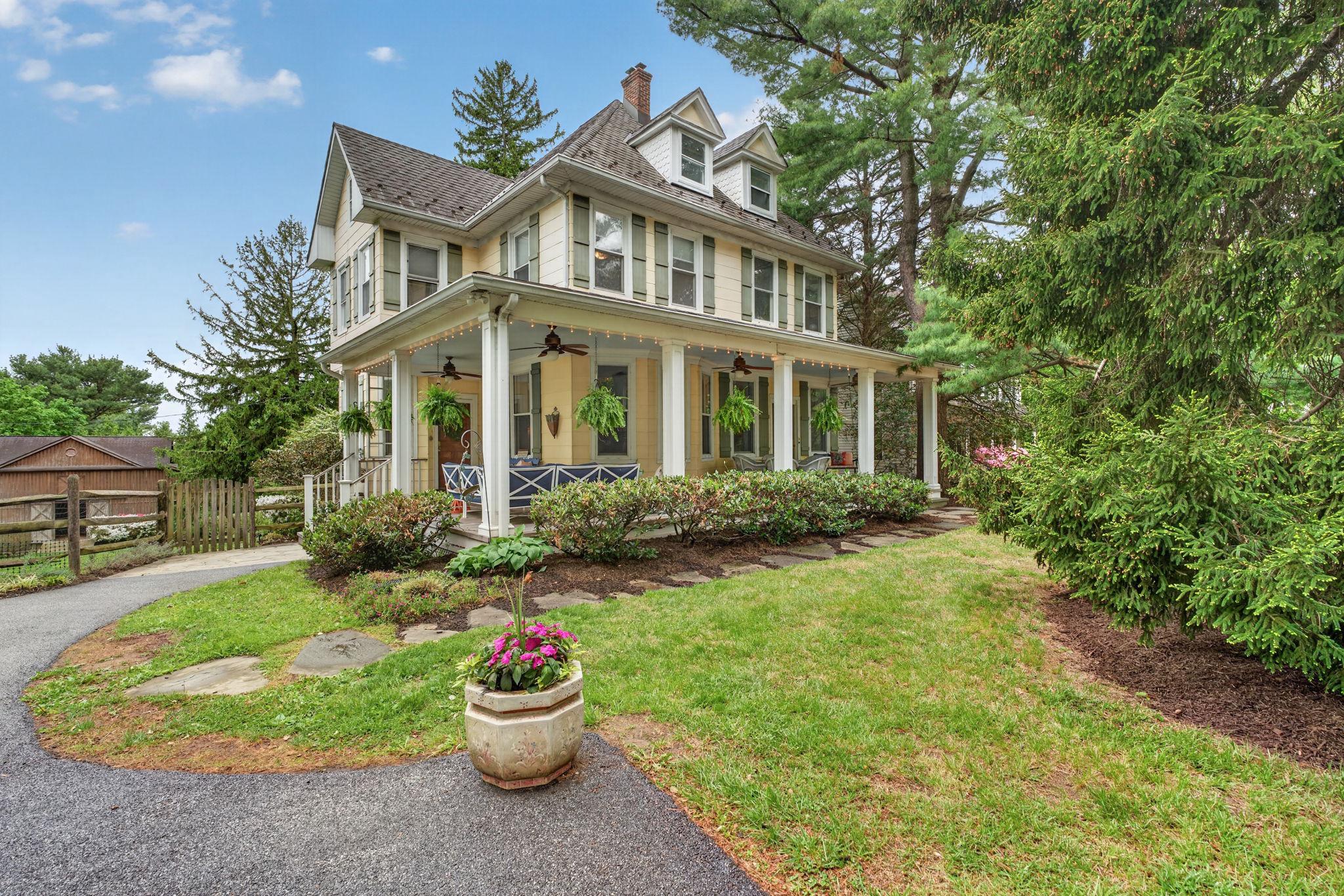 605 West Joppa Road Towson, MD 21204 - Photo 2 of 98 Charming Victorian home with wrap around porch.