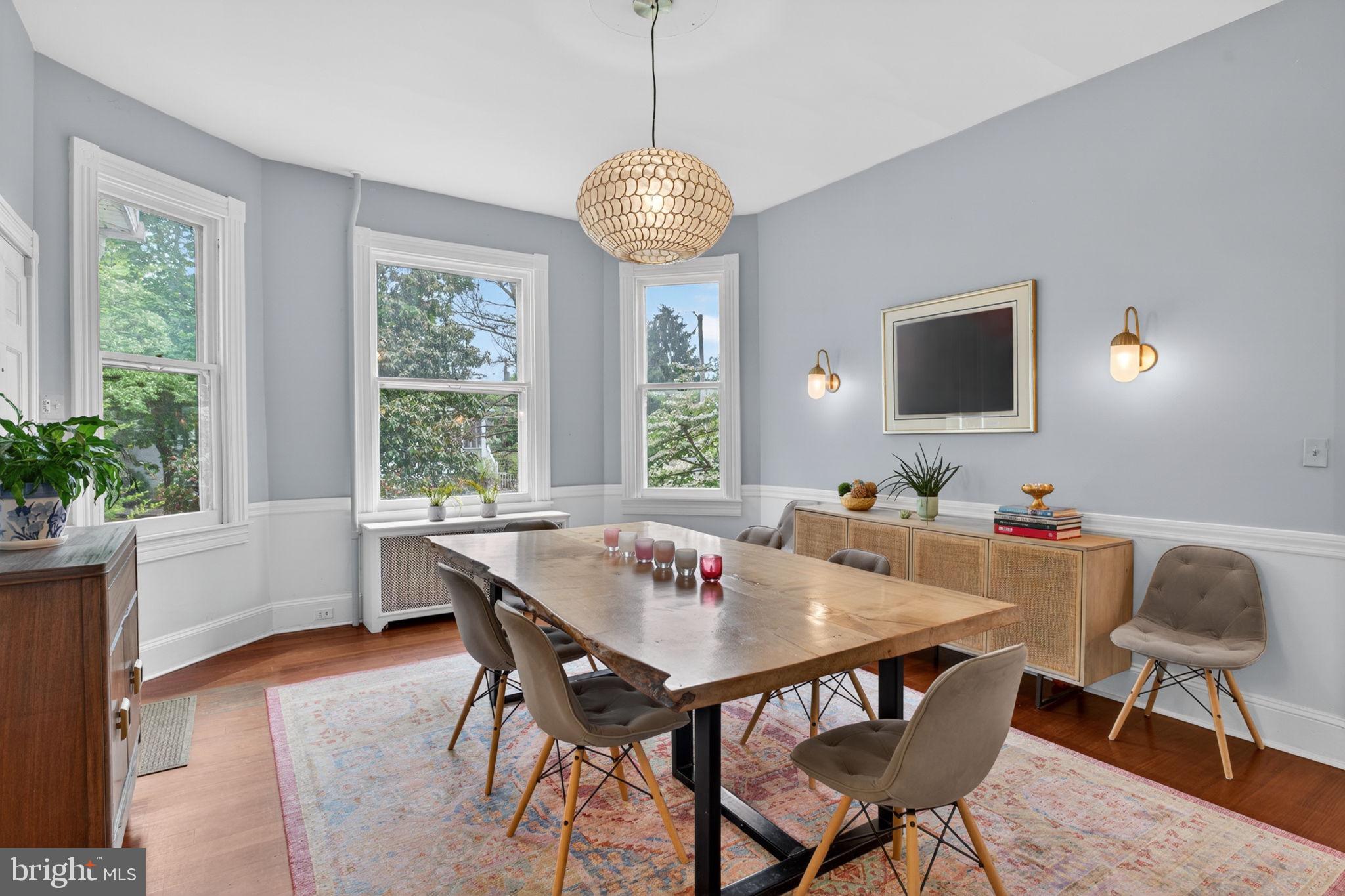 605 West Joppa Road Towson, MD 21204 - Photo 28 of 98 Bright dining space with elegant charm.