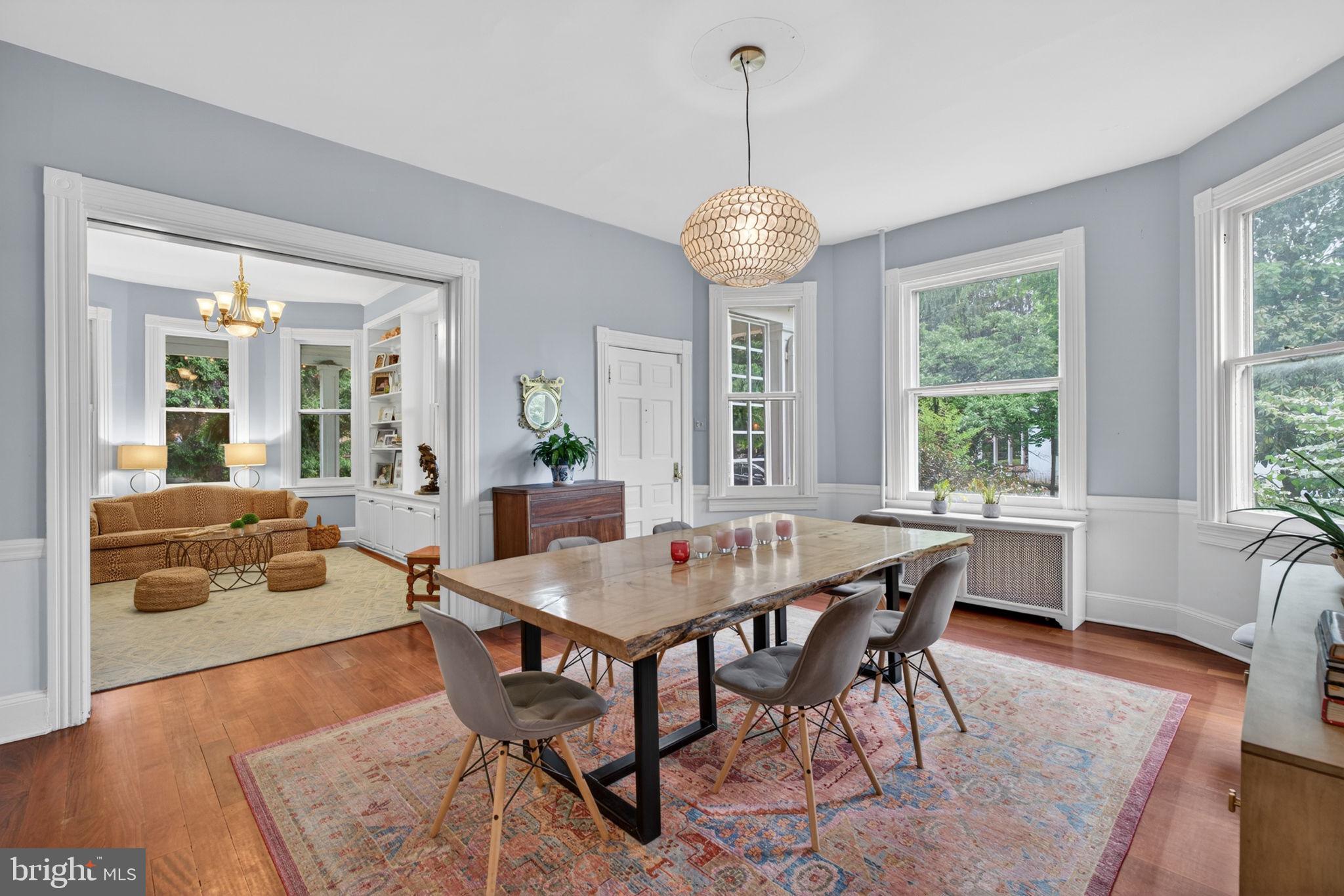 605 West Joppa Road Towson, MD 21204 - Photo 29 of 98 Elegant dining space with natural light.