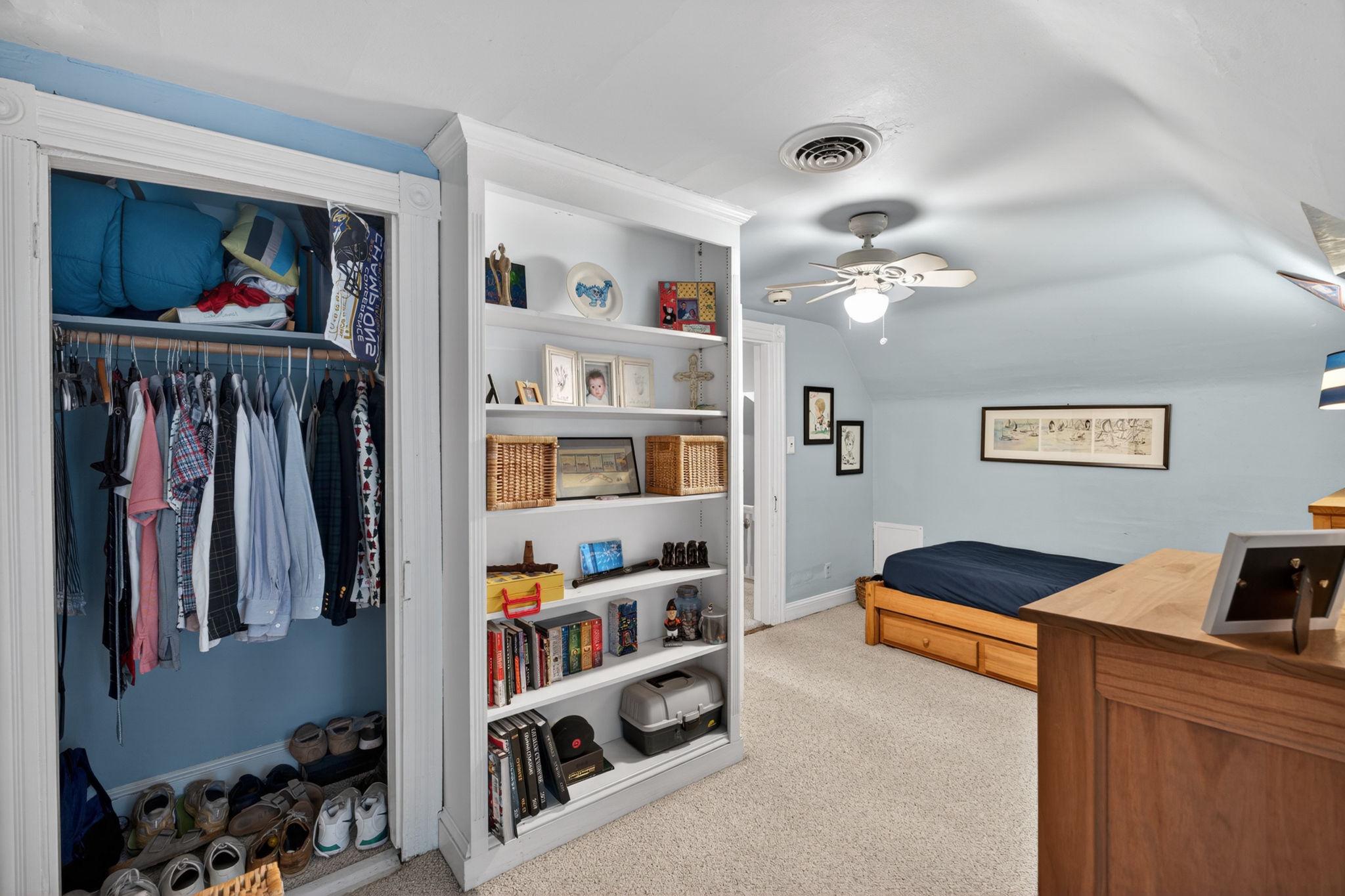 605 West Joppa Road Towson, MD 21204 - Photo 57 of 98 Bedroom 6 with stylish storage.