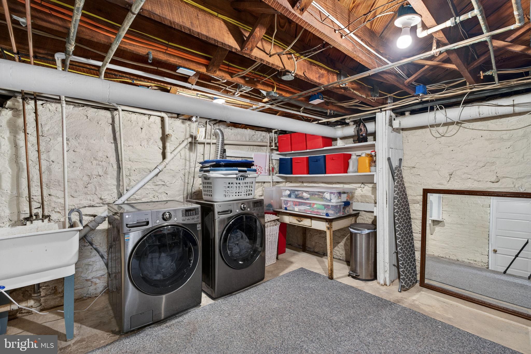 605 West Joppa Road Towson, MD 21204 - Photo 66 of 98 Functional basement laundry space.