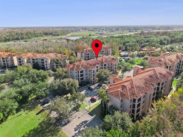 a outdoor view with a sitting space