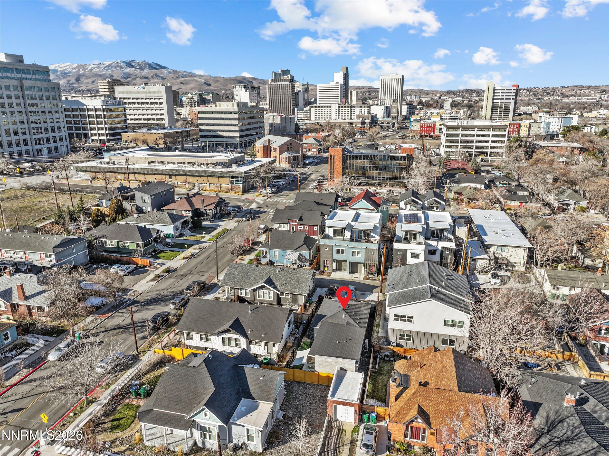 536 Sinclair Street Reno, NV 89501 - Photo 18 of 24 an aerial view of a city