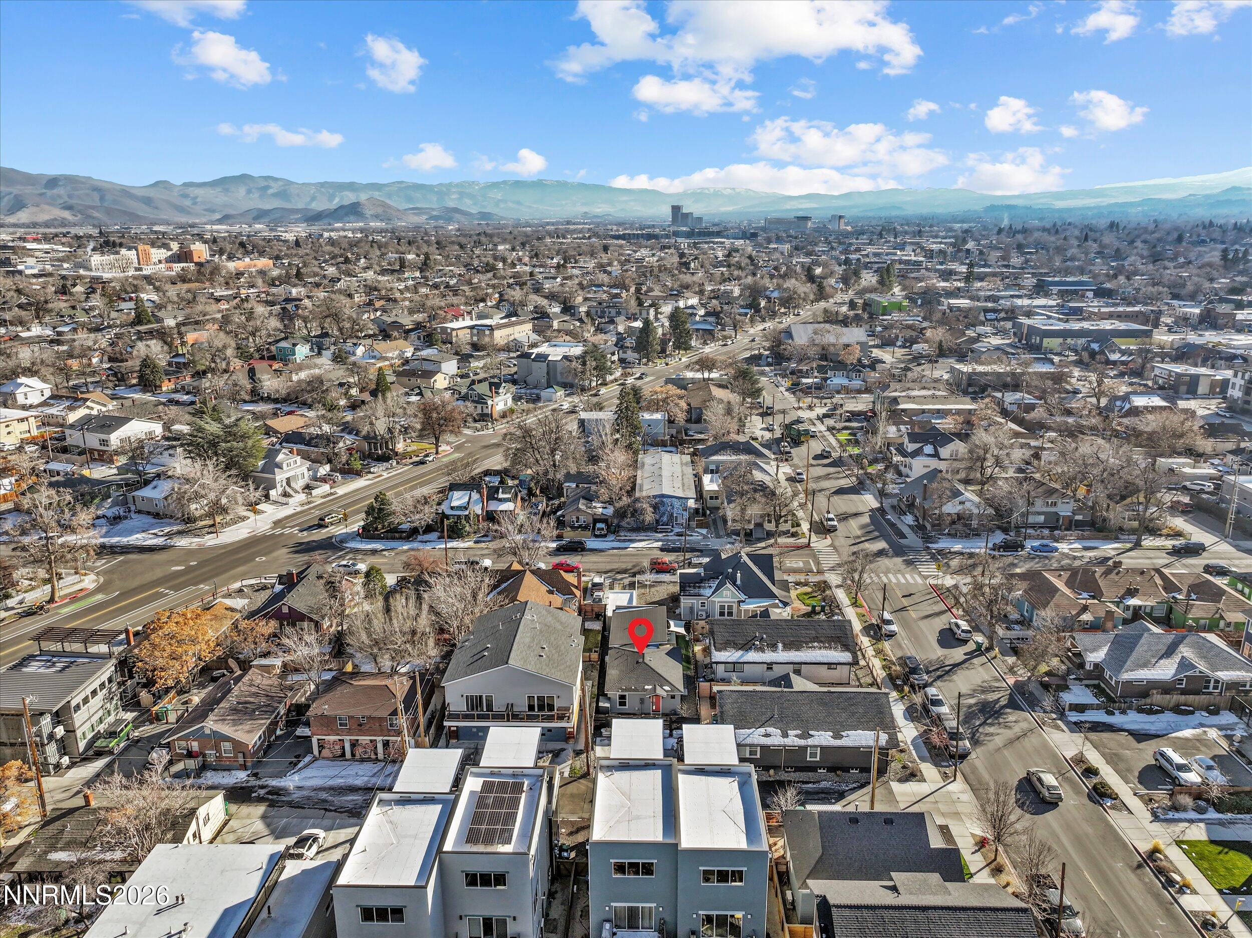 536 Sinclair Street Reno, NV 89501 - Photo 21 of 24 an aerial view of a city