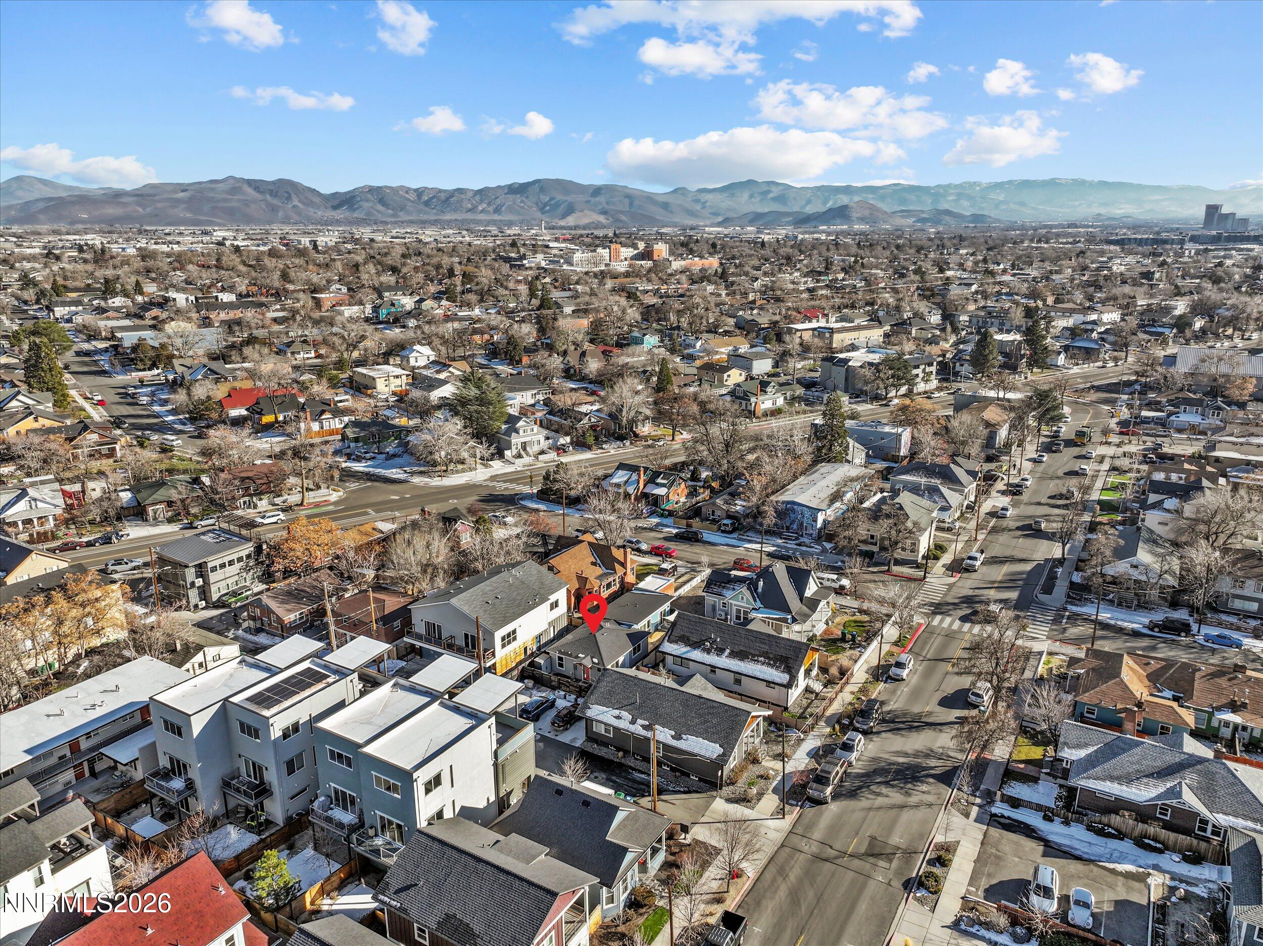 536 Sinclair Street Reno, NV 89501 - Photo 22 of 24 an aerial view of multiple house