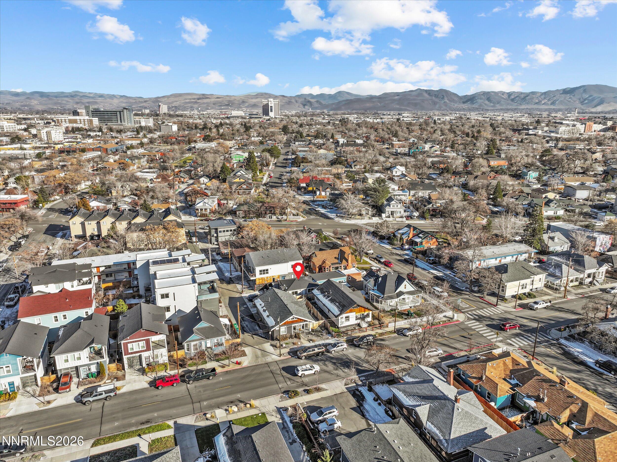 536 Sinclair Street Reno, NV 89501 - Photo 23 of 24 an aerial view of a city