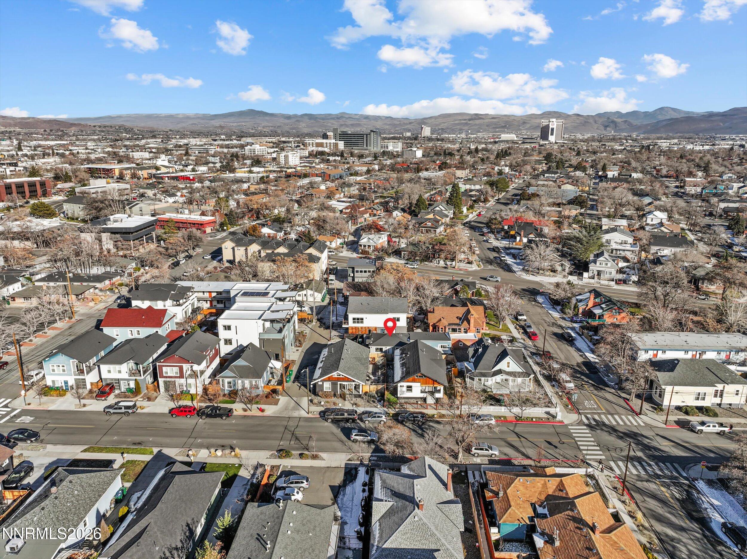 536 Sinclair Street Reno, NV 89501 - Photo 24 of 24 an aerial view of a city