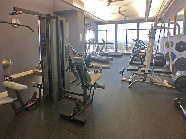505 Tennessee Street, Unit 213 Memphis, TN 38103 - Photo 32 of 33 a view of a room with gym equipment