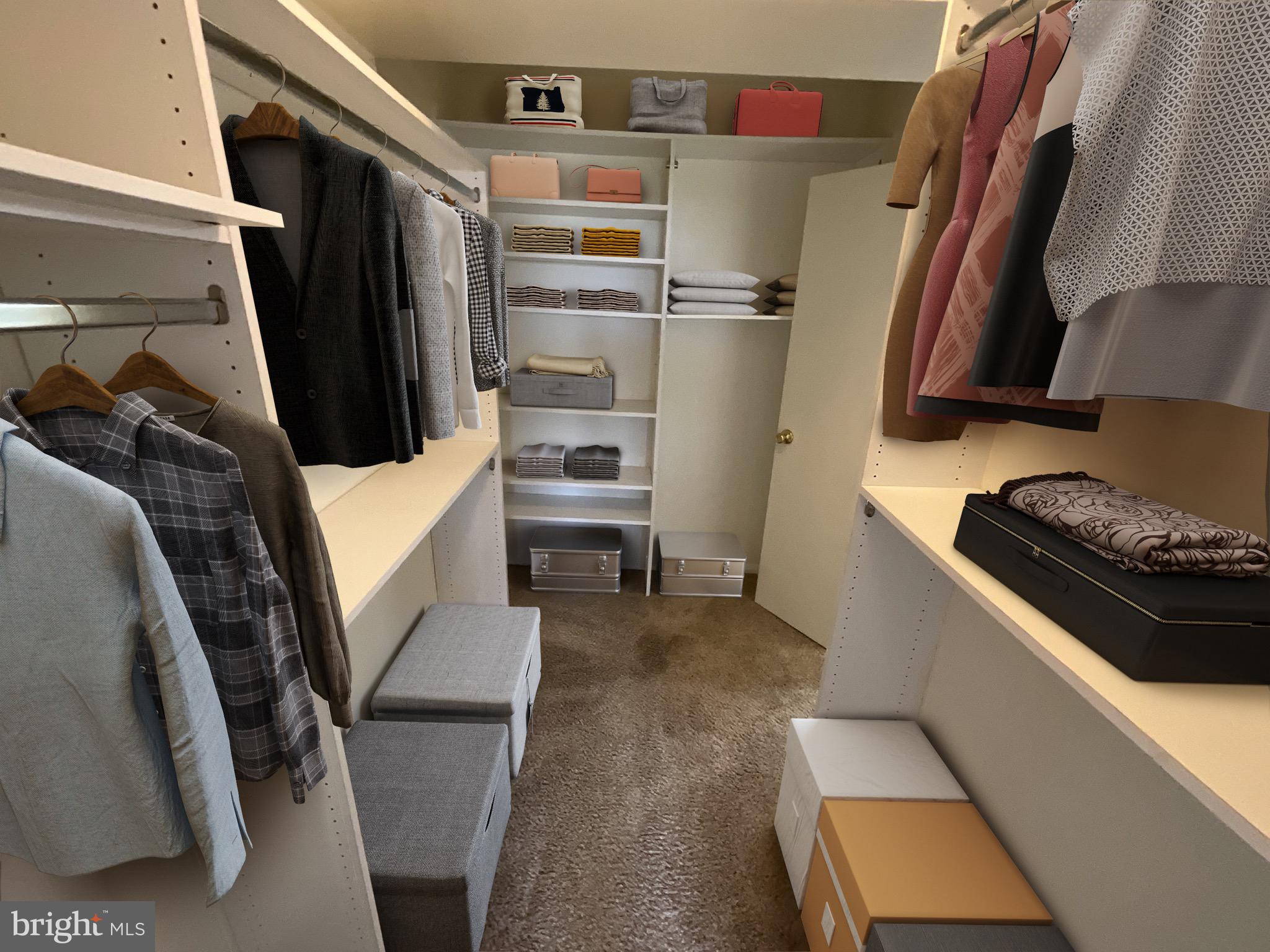 1836 Metzerott Road, Unit 1905 Adelphi, MD 20783 - Photo 2 of 15 Walk In Closet virtual staging