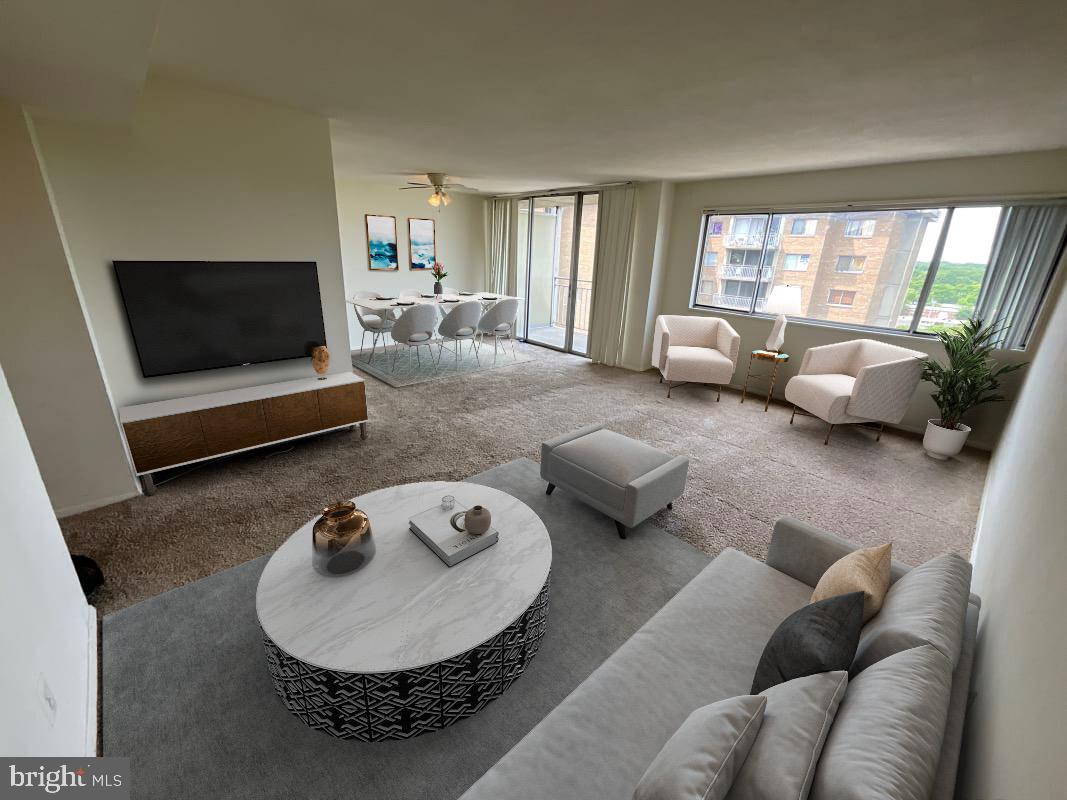 1836 Metzerott Road, Unit 1905 Adelphi, MD 20783 - Photo 5 of 15 Living Room Area
virtual staging
