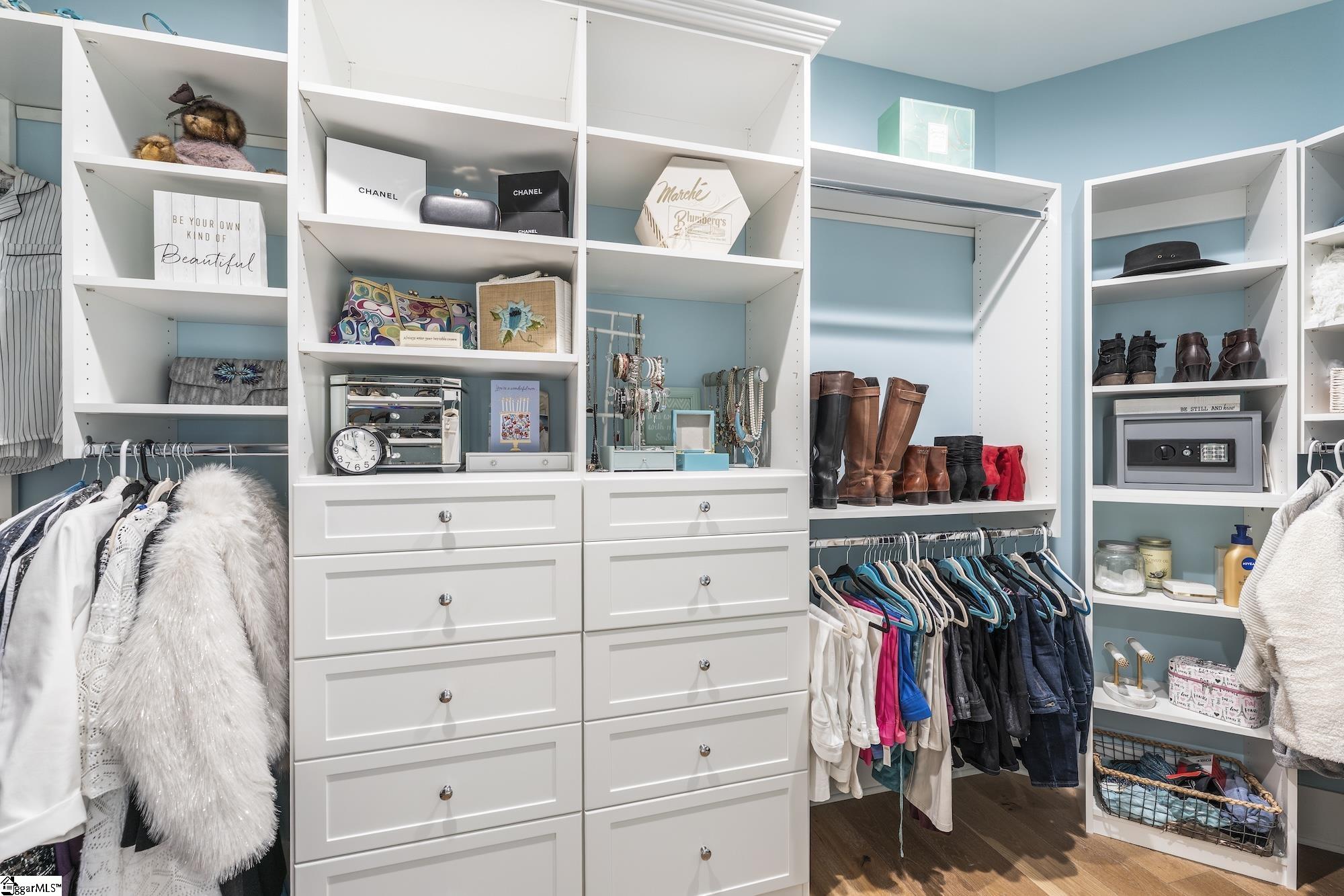 158 Tully Drive Anderson, SC 29621 - Photo 21 of 49 Spacious walk-in closet with custom closet system