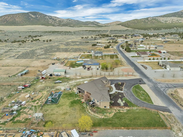 3054 West Ridgeline Road Stockton, UT 84071 - Photo 77 of 88 Aerial view of mountains