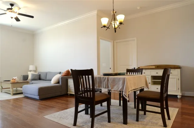 a view of a chair and window