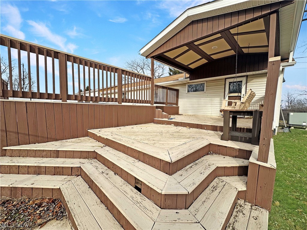 2692 Race Track Road New Cumberland, WV 26047 - Photo 4 of 25 View of wooden deck