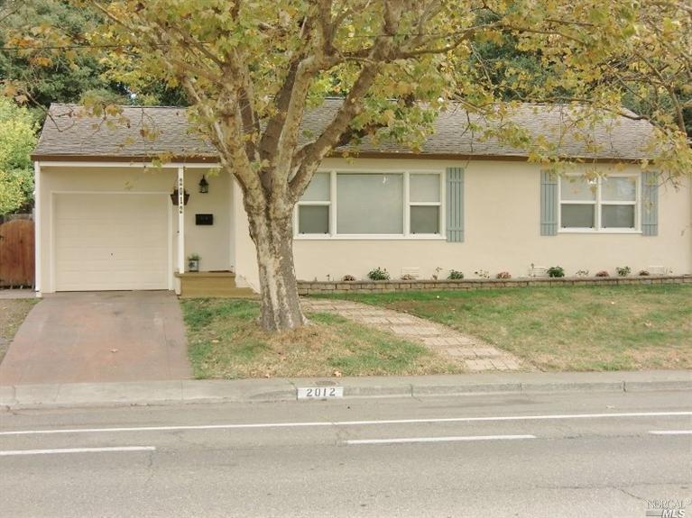2012 Franklin Avenue Santa Rosa, CA 95404 - Photo 1 of 1 a view of a house with a yard