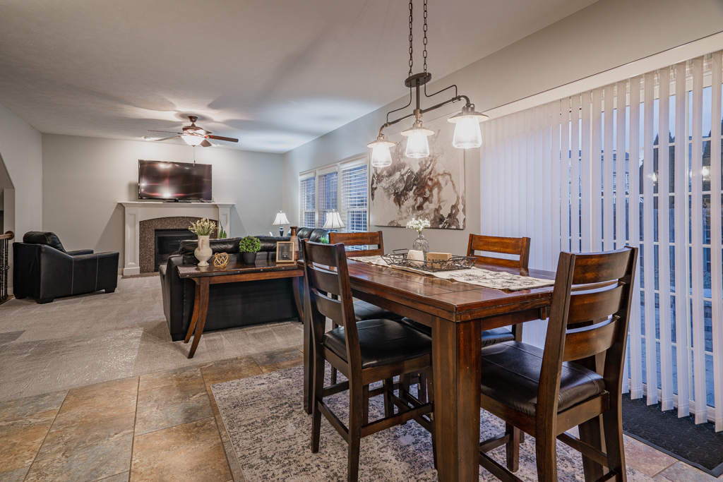 5107 Longfield Road Bloomington, IL 61705 - Photo 11 of 25 a view of a dining room with furniture
