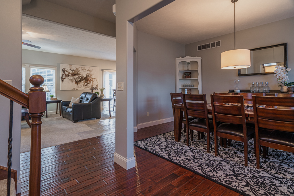 5107 Longfield Road Bloomington, IL 61705 - Photo 3 of 25 a view of a dining room with furniture