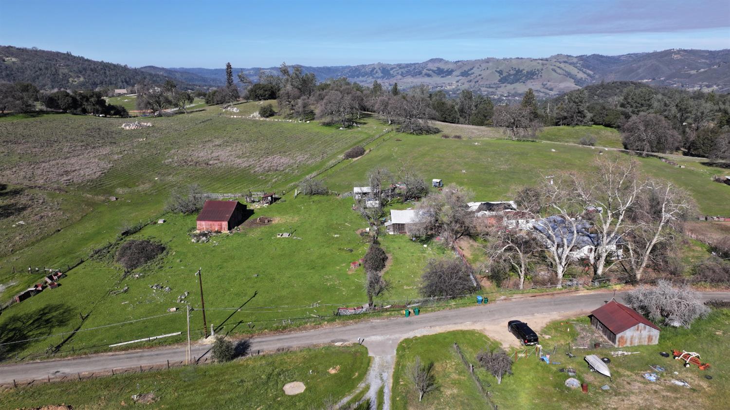 5661 Thompson Hill Road Placerville, CA 95667 - Photo 67 of 68 an aerial view of a house with yard