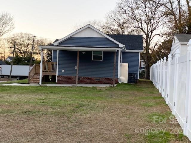 1599 Springdale Road Lancaster, SC 29720 - Photo 28 of 28 a front view of a house with garden