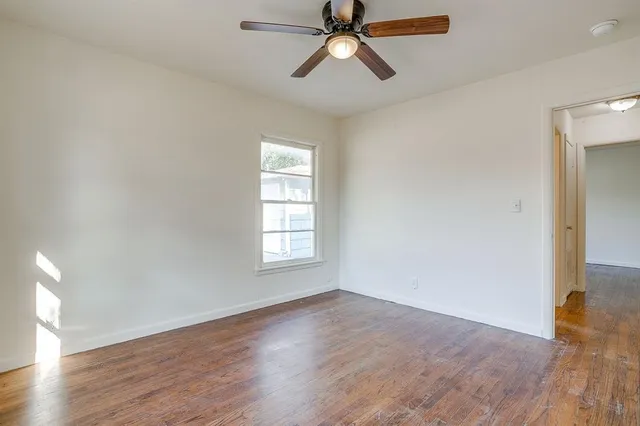 wooden floor in an empty room